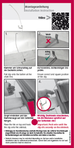 FOS Montageanleitung Seitenfalzklammer 452