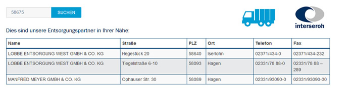 FOS Entsorgungspartner finden