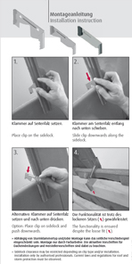 FOS Montageanleitung Seitenfalzklammer 430
