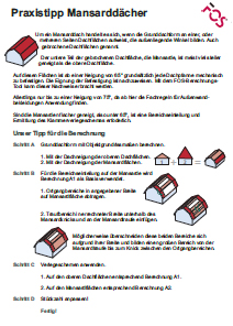 FOS Praxistipp Mansarddach