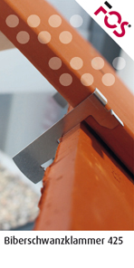 FOS Produktflyer Biberschwanzklammer 425