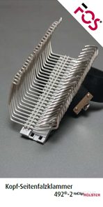 FOS Produktflyer Kopf-Seitenfalzklammer 492-2