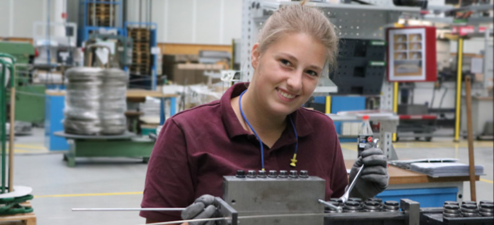 FOS Stanz Umformmechaniker Sarah Schulte Kalthof