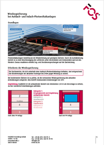 FOS Whitepaper Windsogsicherung bei Aufdach- und Indach-Photovoltaikanlagen