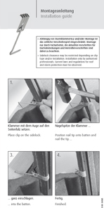 FOS Installation instruction sidelock clip 4NM