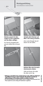 FOS Installation instruction beaver tail clip 415b