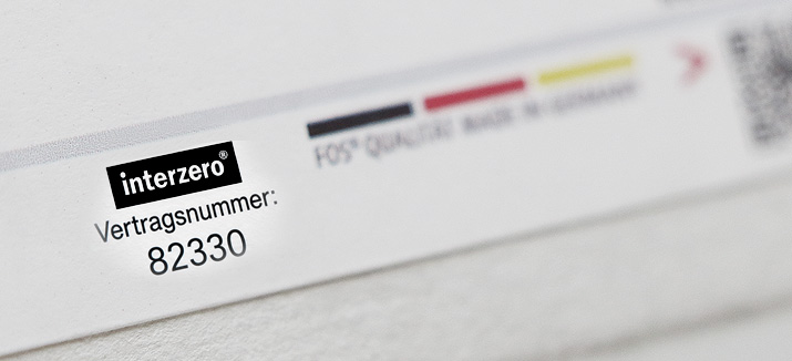 FOS Interzero Vertragsnummer