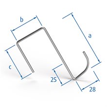 FOS head-foot clip 403 2 02