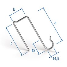 FOS head-foot clip 403b 006