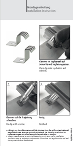 FOS Installation instruction sidelock clip 436