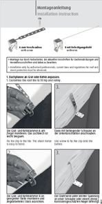FOS Installation instruction hip and valley clips 512-100 513-100