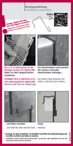 FOS Installation instruction batten hook 460-2