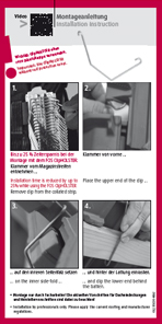 FOS Installation instruction sidelock clip 499-209-211-212