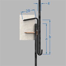 FOS tile hook 404 2 28 4