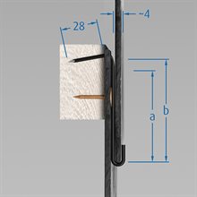 FOS tile hook 404 28 4